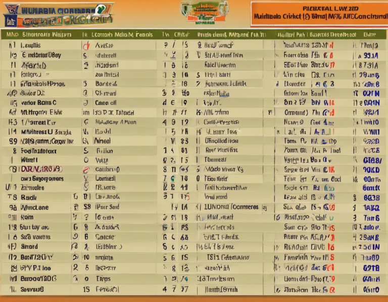 Mumbai Vs Baroda Match Scorecard Highlights